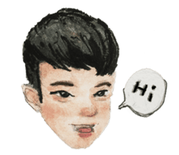 SHY BOY C-CY sticker #7149647