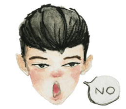 SHY BOY C-CY sticker #7149655