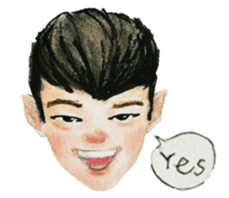 SHY BOY C-CY sticker #7149656