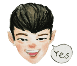 SHY BOY C-CY sticker #7149656