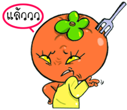 Crazy Persimmon x 2: Thai version sticker #7149960