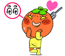 Crazy Persimmon x 2: Thai version sticker #7149962
