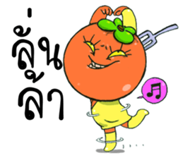 Crazy Persimmon x 2: Thai version sticker #7149966