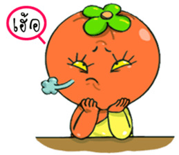Crazy Persimmon x 2: Thai version sticker #7149967