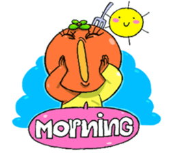 Crazy Persimmon x 2: Thai version sticker #7149968