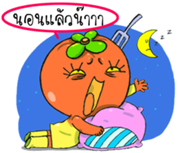 Crazy Persimmon x 2: Thai version sticker #7149969