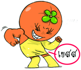 Crazy Persimmon x 2: Thai version sticker #7149971
