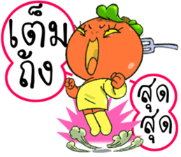 Crazy Persimmon x 2: Thai version sticker #7149972