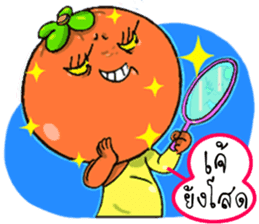 Crazy Persimmon x 2: Thai version sticker #7149975