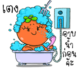 Crazy Persimmon x 2: Thai version sticker #7149976