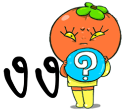 Crazy Persimmon x 2: Thai version sticker #7149978