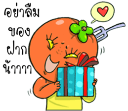 Crazy Persimmon x 2: Thai version sticker #7149981