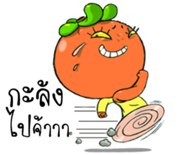 Crazy Persimmon x 2: Thai version sticker #7149984