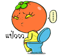 Crazy Persimmon x 2: Thai version sticker #7149989