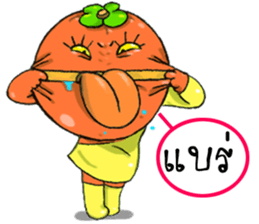 Crazy Persimmon x 2: Thai version sticker #7149990