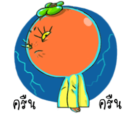 Crazy Persimmon x 2: Thai version sticker #7149992