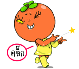 Crazy Persimmon x 2: Thai version sticker #7149999