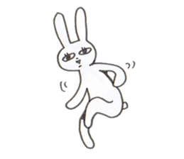pet peeve rabbit sticker #7150253