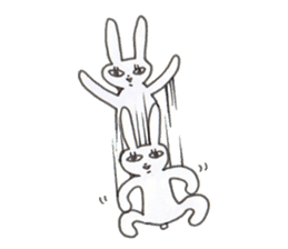 pet peeve rabbit sticker #7150254