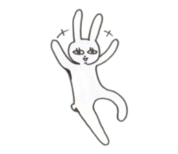 pet peeve rabbit sticker #7150255