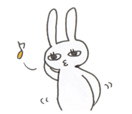pet peeve rabbit sticker #7150257