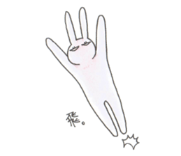 pet peeve rabbit sticker #7150272