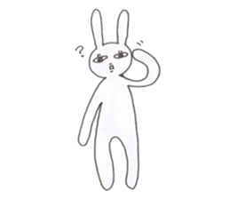 pet peeve rabbit sticker #7150273