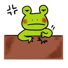 Mr.Frogman & Princess Frogliena sticker #7150808