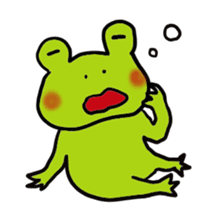 Mr.Frogman & Princess Frogliena sticker #7150814