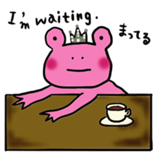 Mr.Frogman & Princess Frogliena sticker #7150818