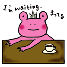 Mr.Frogman & Princess Frogliena sticker #7150818