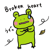 Mr.Frogman & Princess Frogliena sticker #7150820