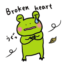 Mr.Frogman & Princess Frogliena sticker #7150820