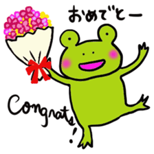 Mr.Frogman & Princess Frogliena sticker #7150834