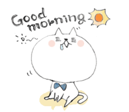 Mochi Neko(English ver.) sticker #7151640