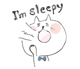 Mochi Neko(English ver.) sticker #7151641