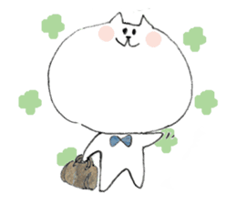 Mochi Neko(English ver.) sticker #7151645