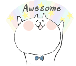 Mochi Neko(English ver.) sticker #7151661