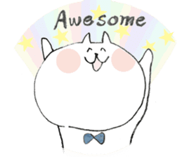 Mochi Neko(English ver.) sticker #7151661