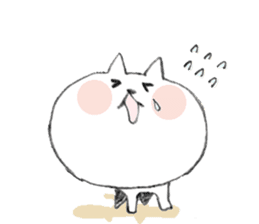 Mochi Neko(English ver.) sticker #7151672