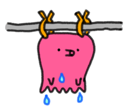 Short foot octopus (Illustrations Only) sticker #7151694