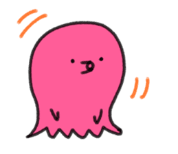 Short foot octopus (Illustrations Only) sticker #7151710