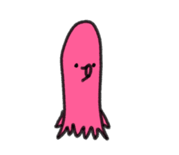 Short foot octopus (Illustrations Only) sticker #7151716