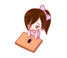 Momo & Taro Love Story sticker #7151781