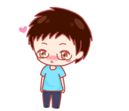 Momo & Taro Love Story sticker #7151792