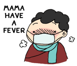 Lovely Mama (English) sticker #7154054