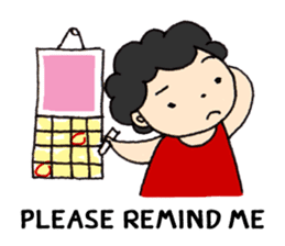 Lovely Mama (English) sticker #7154062