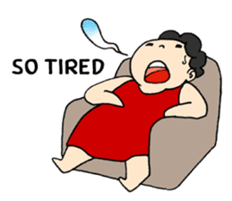 Lovely Mama (English) sticker #7154076