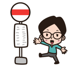 "meet me at station!" stickers sticker #7154114