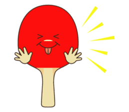 I love table tennis! Ping-Pong sticker #7154291